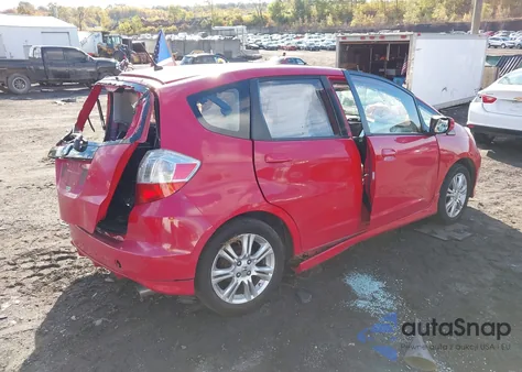 2010 Honda Fit Sport из США, поврежденный, VIN JHMGE8H42AC003471